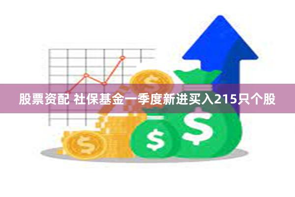 股票资配 社保基金一季度新进买入215只个股